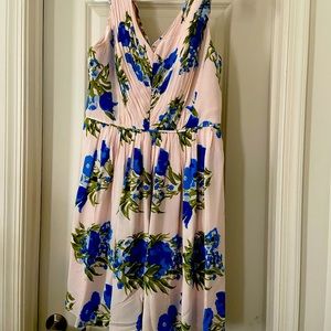 Boden floral dress size 10